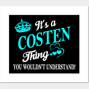 COSTEN Posters and Art